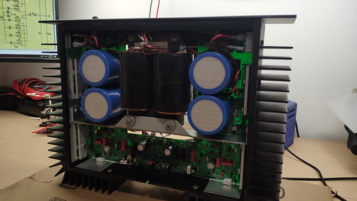 Hafler 9505/9300 Power Amplifiers Repair and Measurements Toli's DIY