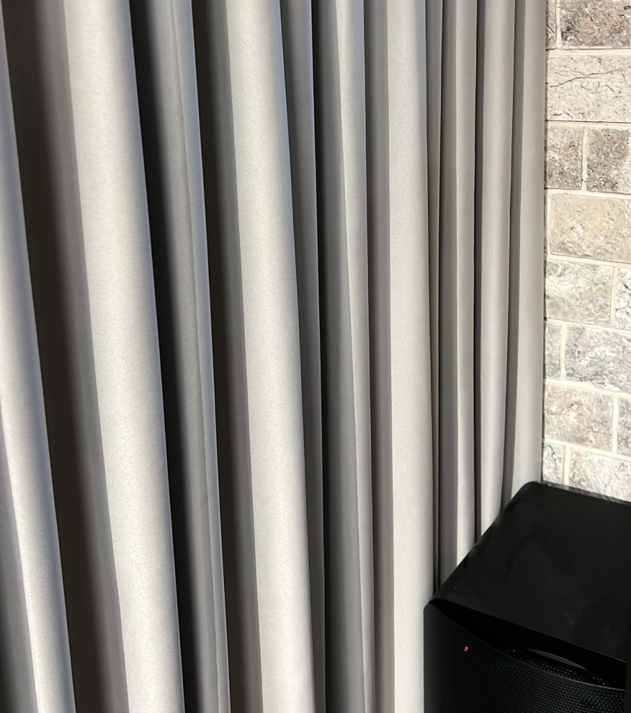 Fig. 7. Curtain Over Window